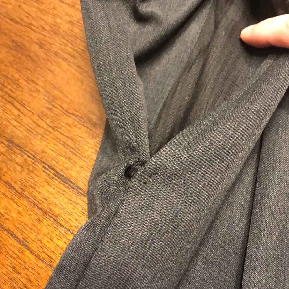 Austin Reed Men’s Gray Slacks 34 - Picture 15 of 16